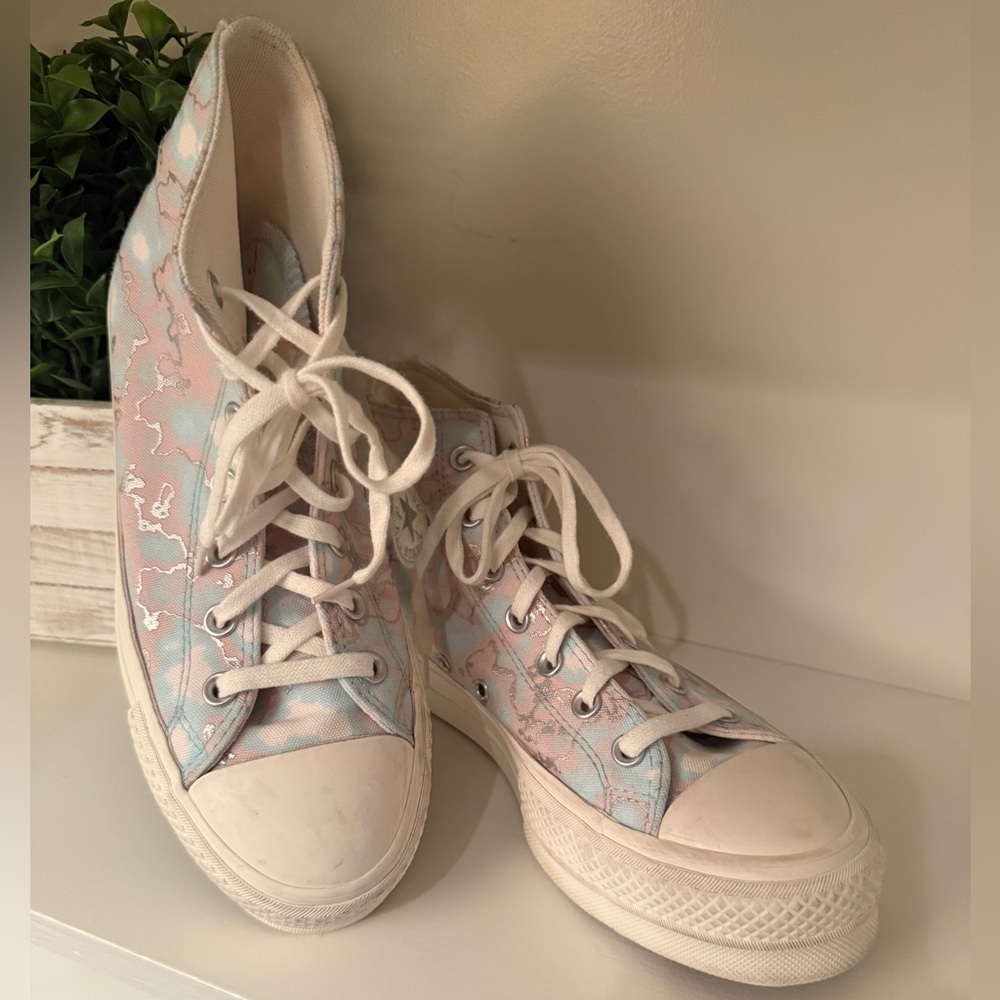 Converse Chuck Taylor All Star Lift Platform Marble Women’s Sneaker  Size 7.5